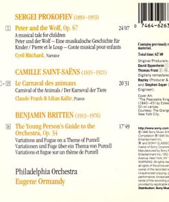 Philadelphia Orchestra* • Eugene Ormandy • Cyril Ritchard — Prokofiev* / Britten* / Saint-Saëns*-1