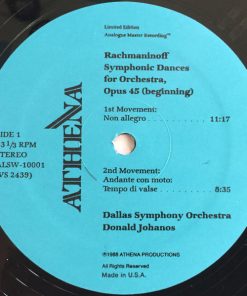 Sergei Rachmaninoff, Dallas Symphony Orchestra, Donald Johanos-2