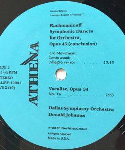 Sergei Rachmaninoff, Dallas Symphony Orchestra, Donald Johanos-3