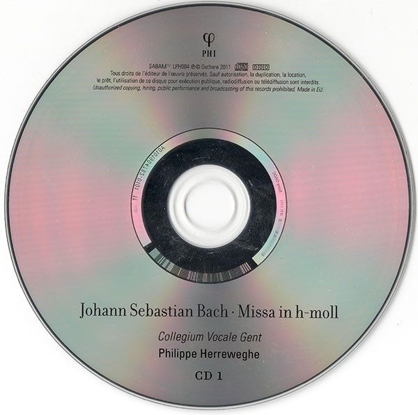Johann Sebastian Bach · Collegium Vocale - Philippe Herreweghe-2