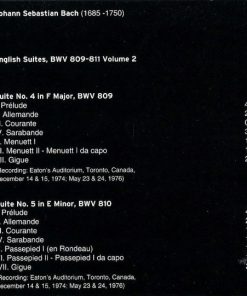Johann Sebastian Bach, Glenn Gould-3