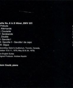 Johann Sebastian Bach, Glenn Gould-4