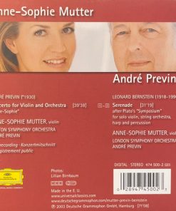 Anne-Sophie Mutter, André Previn, Leonard Bernstein-1