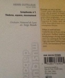 Henri Dutilleux - Orchestre National De Lyon, Serge Baudo-4