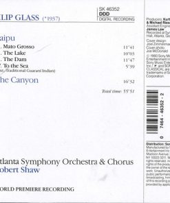 Philip Glass - Atlanta Symphony Orchestra And Chorus* · Robert Shaw-1