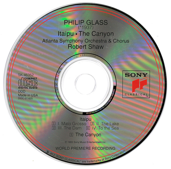 Philip Glass - Atlanta Symphony Orchestra And Chorus* · Robert Shaw-2