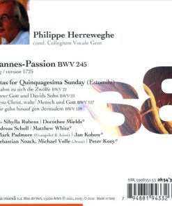 Johann Sebastian Bach - Collegium Vocale, Philippe Herreweghe-1