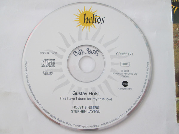 Gustav Holst - The Holst Singers, Stephen Layton-2