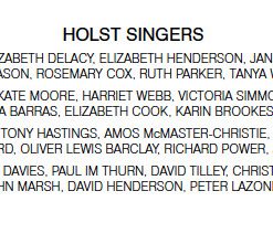 Gustav Holst - The Holst Singers, Stephen Layton-3