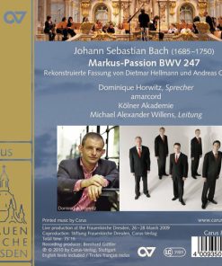 Johann Sebastian Bach, Dominique Horwitz, Amarcord, Kölner Akademie, Michael Willens-1
