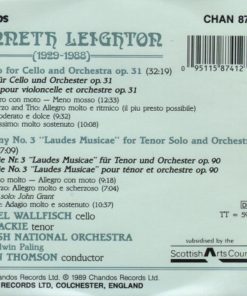 Kenneth Leighton - Raphael Wallfisch, Neil Mackie (2), Royal Scottish National Orchestra, Bryden Thomson-1