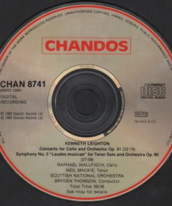 Kenneth Leighton - Raphael Wallfisch, Neil Mackie (2), Royal Scottish National Orchestra, Bryden Thomson-2
