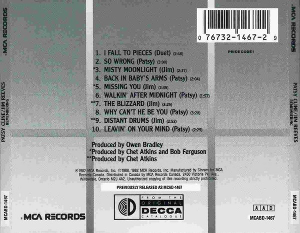 Patsy Cline & Jim Reeves-1