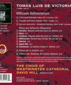Tomás Luis de Victoria - Westminster Cathedral Choir, David Hill-1