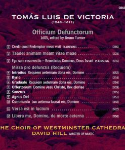 Tomás Luis de Victoria - Westminster Cathedral Choir, David Hill-3