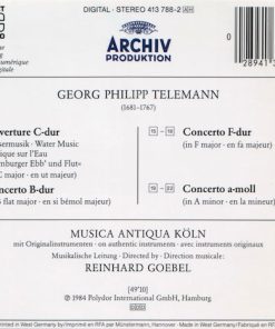 Georg Philipp Telemann - Musica Antiqua Köln • Reinhard Goebel-1