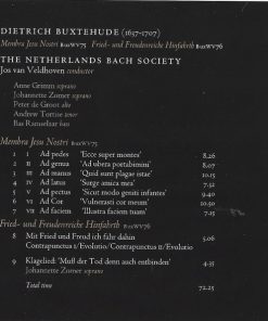Dieterich Buxtehude - De Nederlandse Bachvereniging, Jos van Veldhoven, Anne Grimm, Johannette Zomer, Peter De Groot, Andrew Tortise, Bas Ramselaar-3