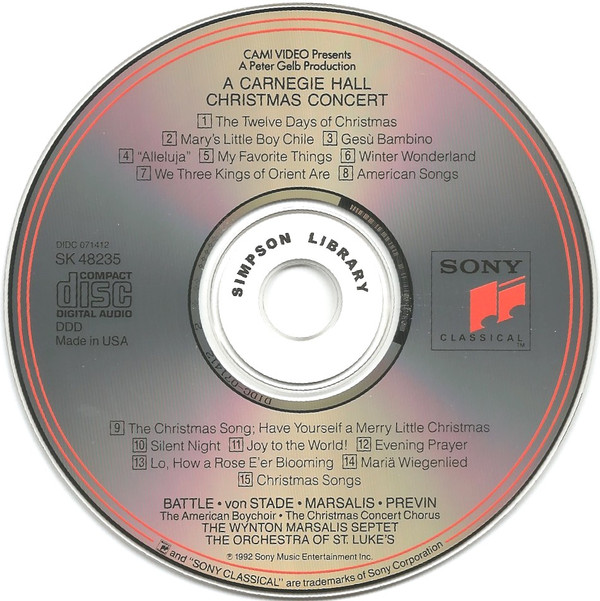 Kathleen Battle - Frederica von Stade - Wynton Marsalis - André Previn-1