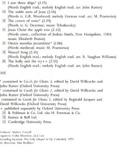 Clare College Choir*-4
