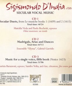 Sigismondo D'India, Matelda Viola, Paola Ronchetti, Maurizia Barazzoni, Ensemble Elyma, Gabriel Garrido-1
