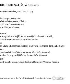 Heinrich Schütz - Ars Nova Copenhagen, Paul Hillier-2