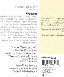 Josquin Des Prés, Ensemble Clément Janequin, Dominique Visse-1
