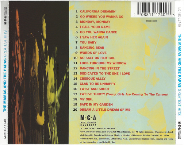 The Mamas And The Papas*-1