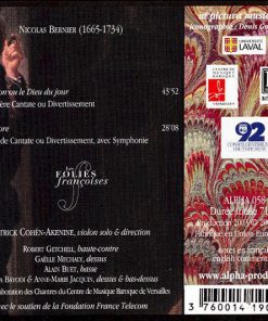Nicolas Bernier (2) - Les Folies Françoises, Patrick Cohën-Akenine-1