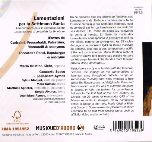 Maria Cristina Kiehr / Concerto Soave / Jean-Marc Aymes-1