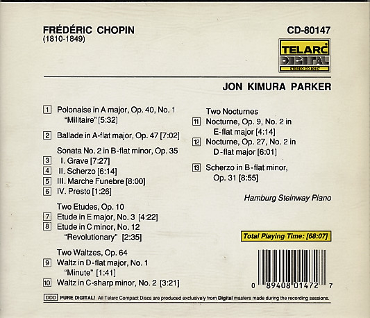 Frédéric Chopin, Jon Kimura Parker-1
