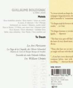 Guillaume Bouzignac, Les Pages De La Chapelle, Les Arts Florissants, William Christie-1