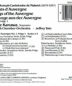Kiri Te Kanawa, Canteloube*, English Chamber Orchestra, Jeffrey Tate-1