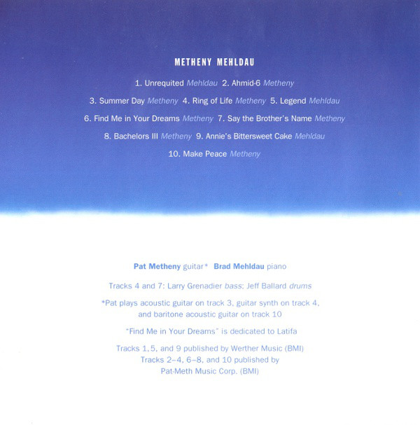 Pat Metheny & Brad Mehldau-4
