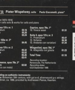 Max Reger - Pieter Wispelwey, Paolo Giacometti-1