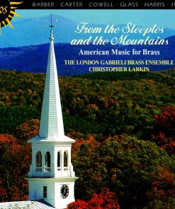 Barber* · Carter* · Cowell* · Glass* · Harris* · Ives* · Ruggles* · Thomson* - The London Gabrieli Brass Ensemble, Christopher Larkin-0