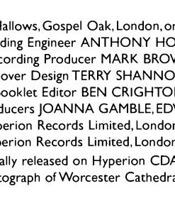Barber* · Carter* · Cowell* · Glass* · Harris* · Ives* · Ruggles* · Thomson* - The London Gabrieli Brass Ensemble, Christopher Larkin-4