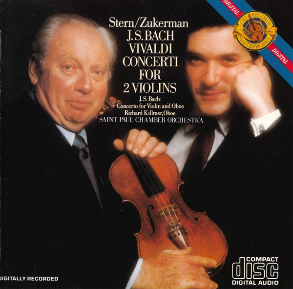 Johann Sebastian Bach / Antonio Vivaldi, Isaac Stern, Pinchas Zukerman, The Saint Paul Chamber Orchestra-0