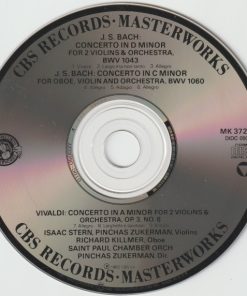 Johann Sebastian Bach / Antonio Vivaldi, Isaac Stern, Pinchas Zukerman, The Saint Paul Chamber Orchestra-2