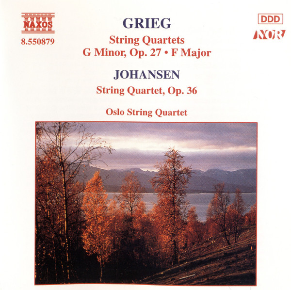 Edvard Grieg, David Monrad Johansen, Oslo String Quartet-0