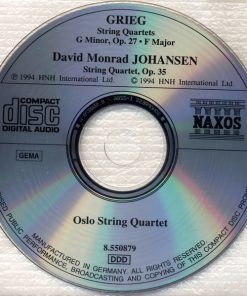 Edvard Grieg, David Monrad Johansen, Oslo String Quartet-2