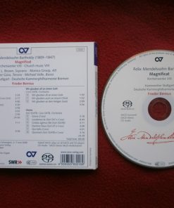 Felix Mendelssohn-Bartholdy - Kammerchor Stuttgart, Deutsche Kammerphilharmonie Bremen, Frieder Bernius-1