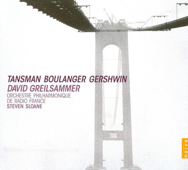 Alexandre Tansman, Nadia Boulanger, George Gershwin - David Greilsammer, Orchestre Philharmonique De Radio France, Steven Sloane-0