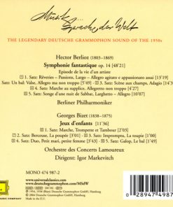Hector Berlioz, Berliner Philharmoniker , Dirigent Igor Markevitch-1