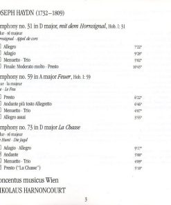 Joseph Haydn - Concentus Musicus Wien, Nikolaus Harnoncourt-4