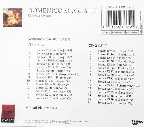 Domenico Scarlatti, Mikhail Pletnev-1
