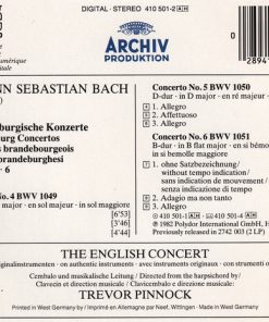 J. S. Bach* – The English Concert, Trevor Pinnock-1