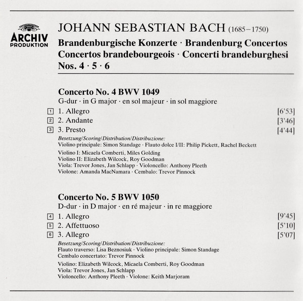J. S. Bach* – The English Concert, Trevor Pinnock-4