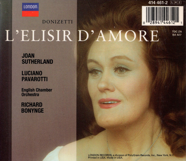 Donizetti*, Joan Sutherland • Luciano Pavarotti • English Chamber Orchestra • Richard Bonynge-1