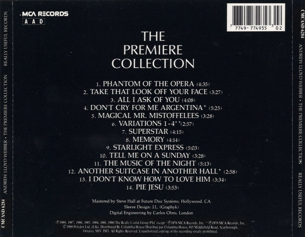 Various, Andrew Lloyd Webber-1