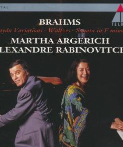 Brahms* - Martha Argerich, Alexandre Rabinovitch*-0